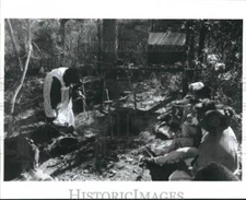 1991 Press Photo Discovery Camp at Camp Allen, Navasota - hca20869