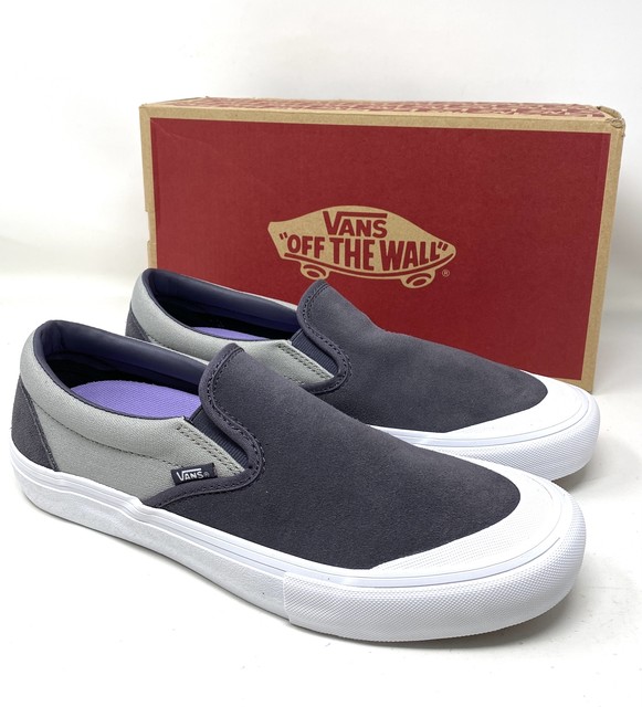 vans suede slip on pro