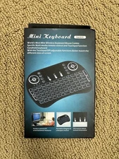 Mini Wireless Bluetooth Keyboard Remote Touchpad Smart-TV Android TV PC Backlit