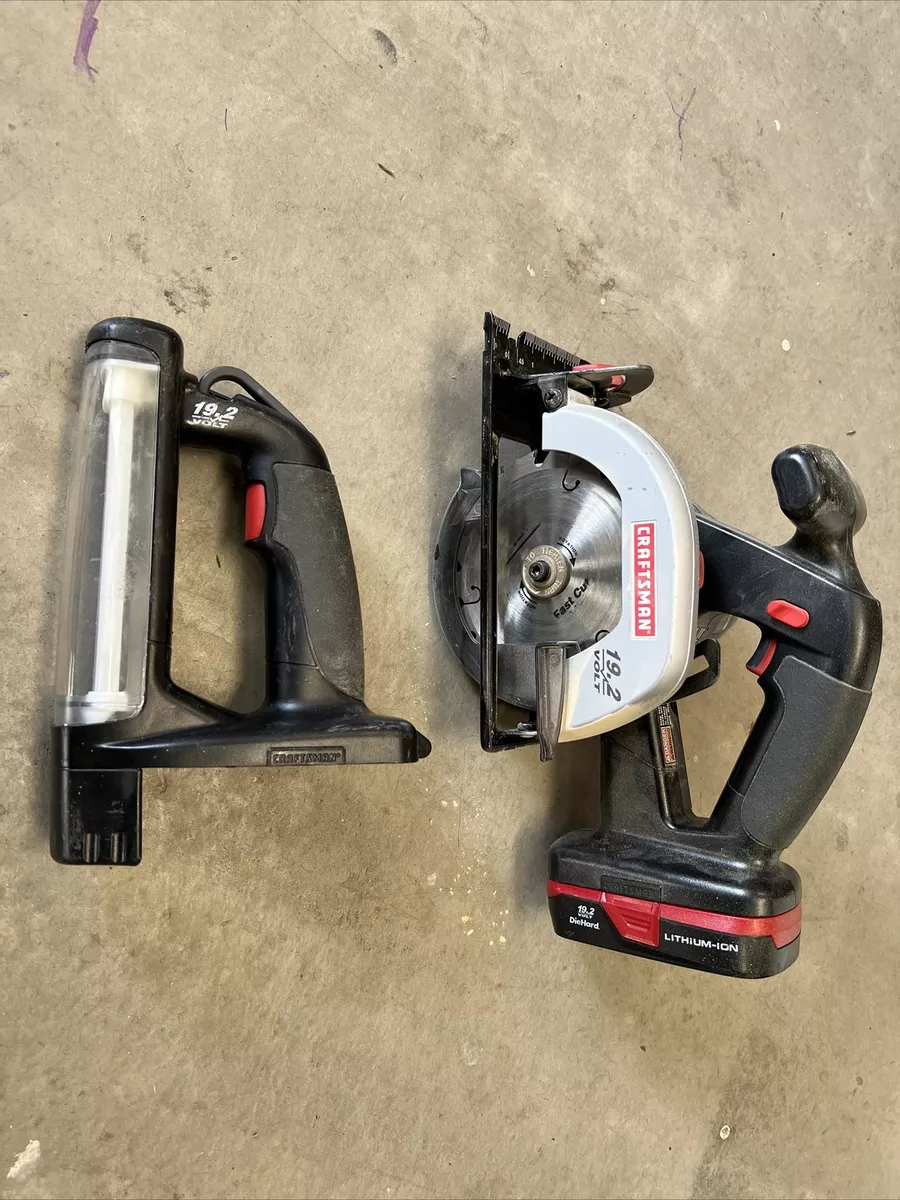 Craftsman 19.2v Saw With Light and Battery. | eBay