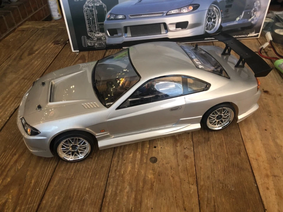 Yokomo Drift Package RTD Nissan S15 Silvia MR4TC SD CM 1/10 Scale RC Drift 4WD - Image 2 of 4