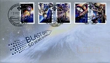 2007 Blast Off 50 Years in Space (P&S) FDC - Port Hedland WA 6721 Pictorial PMK