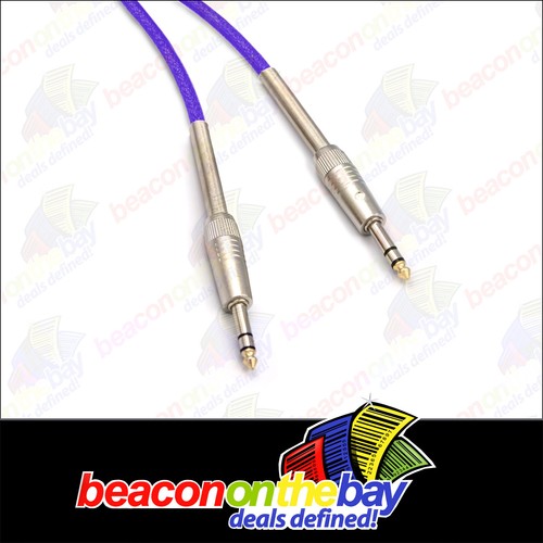 5m Premium 1/4" TRS Balanced or Stereo Cable Australian Made - Picture 5 of 11