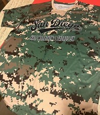 2020 San Diego Padres Half Marathon 5k Performance Shirt Covid Large Virtual Cam