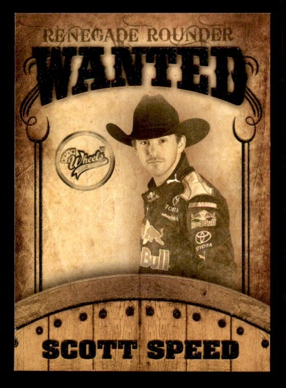 2009 Wheels Main Event Nascar Renegade Rounder Wanted Insert Complete Set 1-9 - Image 3 of 4