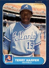 Terry Harper #516 1986 Fleer