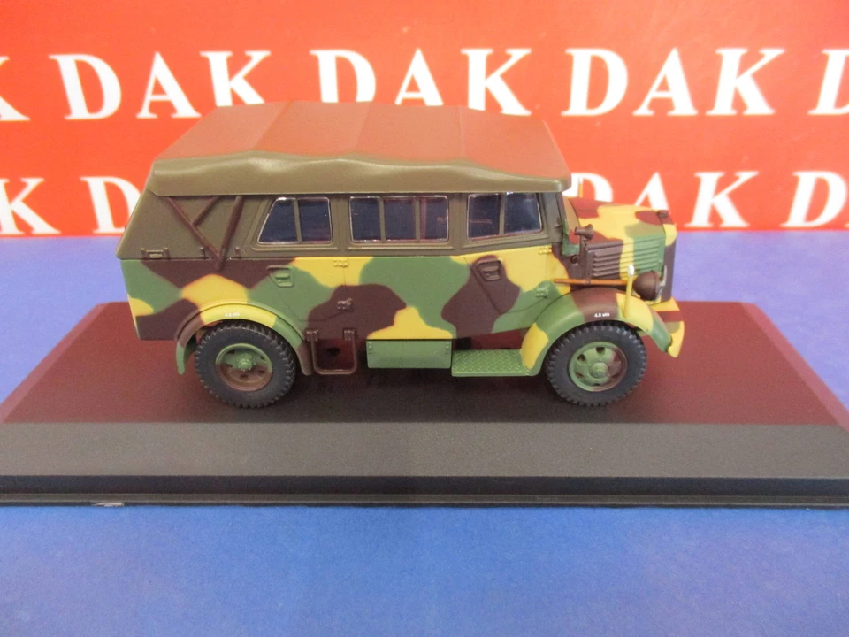 Die cast 1/43 Modellino Auto Mercedes L1500A Kfz.70 3 Panzerdivision Anzio 1944 - Immagine 4 di 4