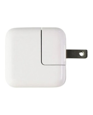 12W USB Power Adapter Original iPhone & iPad Wall Fast Chargin Charger white 