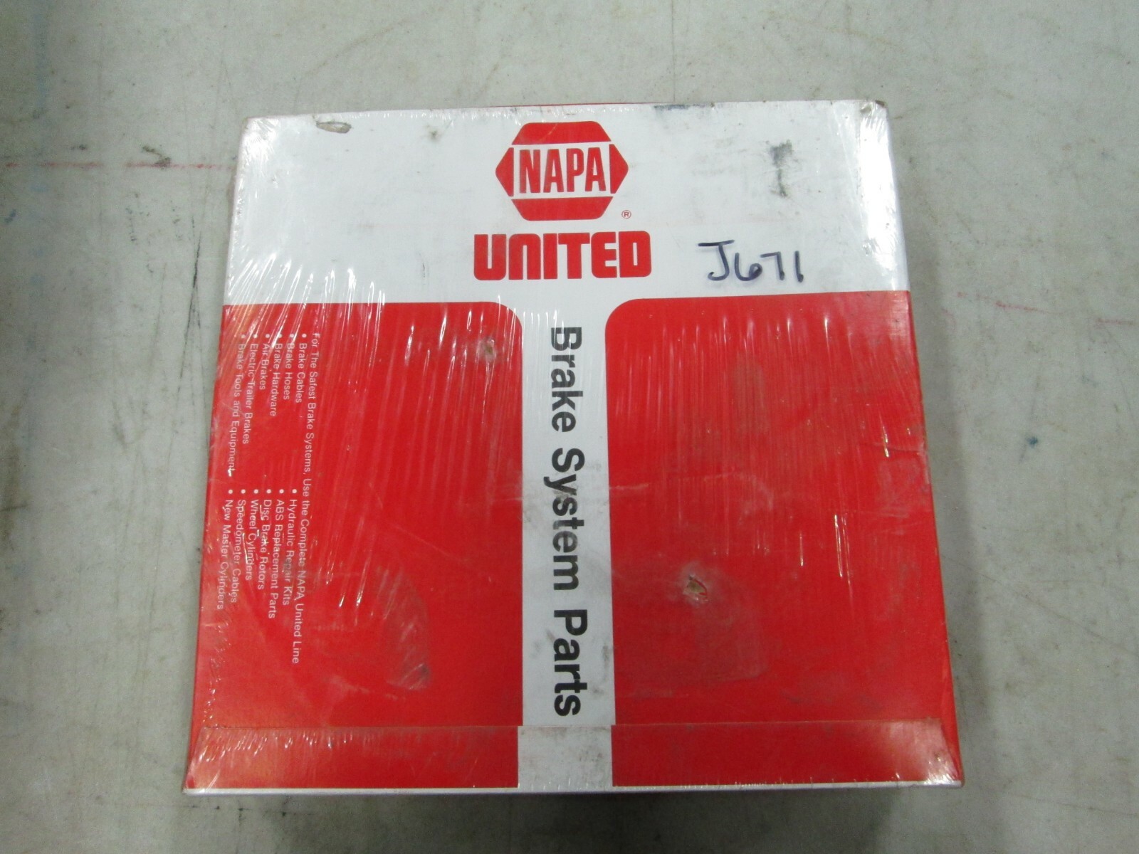 Napa Parking Brake Cable Assembly 93178 Sealed (NIB) eBay