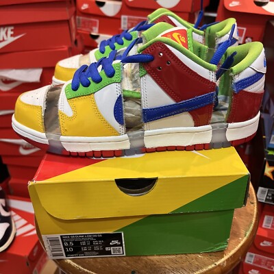 靴 NIKE SB DUNK LOW 26.5 Nike SB Dunk Low Pro QS FD2627-200 Albino & Preto Pearl