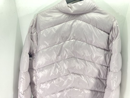 Eddie Bauer Down Puffer Jacket Coat Women 2XL Lilac Purple Full Zip Packable NWT - Picture 13 of 15