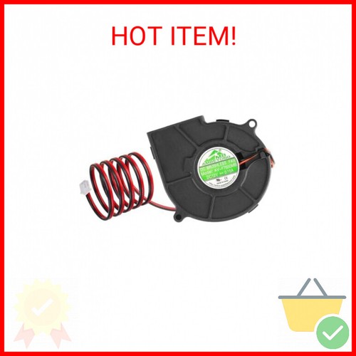 75mm x 30mm 7530 DC 12V Cooling Blower Fan, Dual Ball Bearing Brushless ...