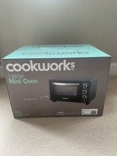 NEW Cookworks 20L Mini Oven and Grill Defrost Reheat Food Cooking 1380w Z403