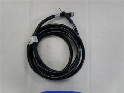 1/0 AWG GAUGE COPPER ELECTRICAL WIRE CABLE 12' FEET BLACK MARINE BOAT