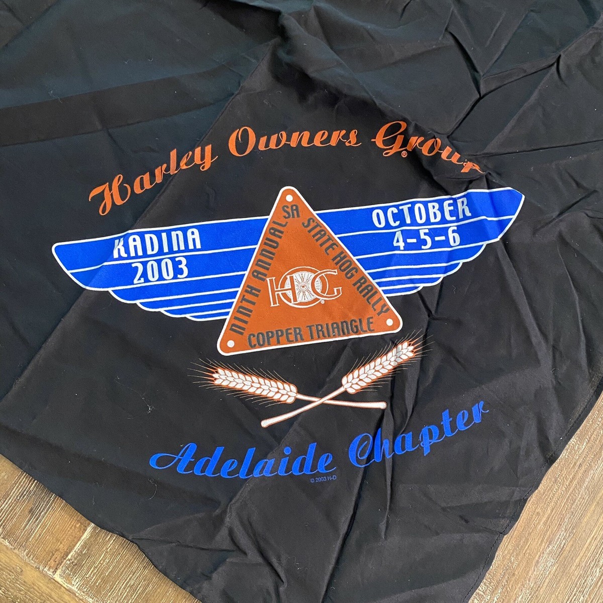 VTG Harley Davidson 100th Anniversary 2003 HOG Adelaide Chapter