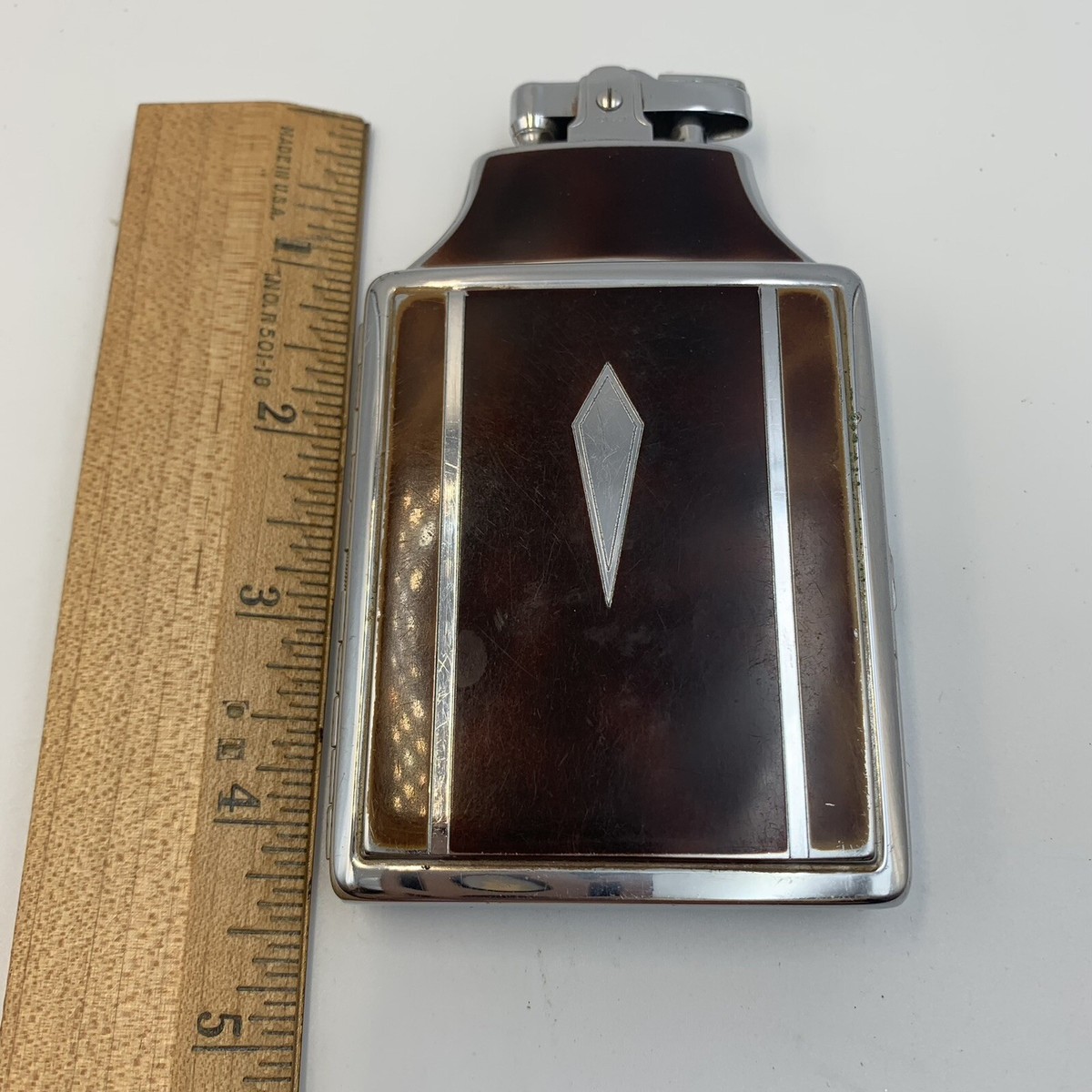 ronson lighter cigarette case VINTAGE 1940's ART DECO RONSON MASTERCASE LIGHTER & CIGARETTE CASE