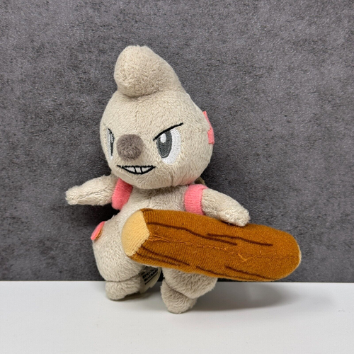 Pokemon Banpresto 2013 Ufficiale - Timburr MPC Portachiavi Peluche Giocattolo Morbido 4,5" Giappone - Foto 2 di 7