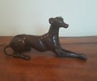 Vintage Metal Whippet/Greyhound Dog Figurine