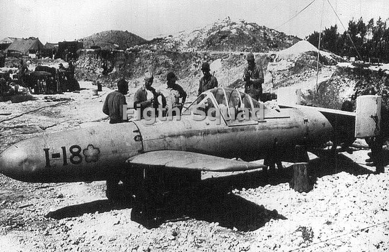 WW2 Picture Photo Japanese Yokosuka MXY-7 Ohka piloted kamikaze