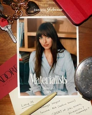 Materialists poster  - 12" x 15"  -  Dakota Johnson