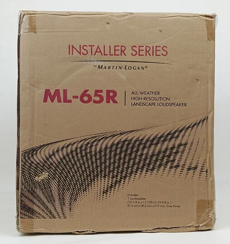 MartinLogan Installer Series 6-1/2" 70W Outdoor Speaker ML65R Rock Gray Stone OB