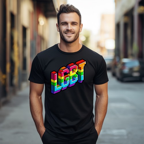Pride_70 LGBT T-Shirt - Wear Your Colors with Pride! Rainbow Vibes, lustiges T-Shirt, U - Bild 9 von 46