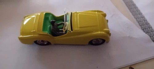 Dinky Toys Triumph TR2 Sports Miniature - Coloris Turquoise Rare - Fabriquée En GB