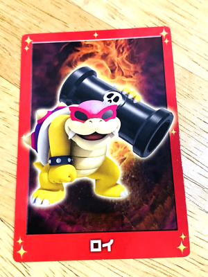 Roy Koopa Super Mario Card Nintendo Top card From Japan MA-52 | eBay