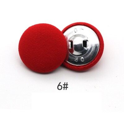 dress shirt fastener Coat Cloth Factory Supply Dress Shirt Wrapper Fastener round Cloth Button