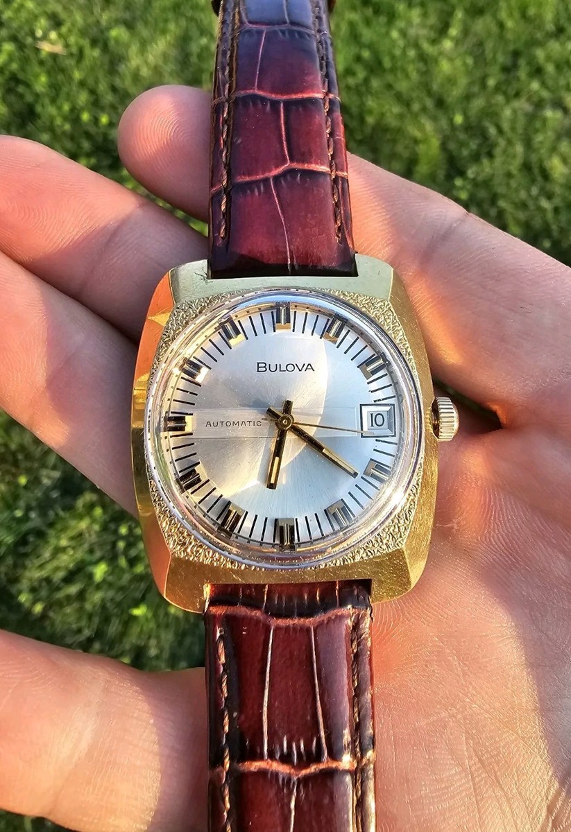 Vintage Bulova N3 1973 Calendial D Automatic Men's Watch 17J | eBay