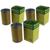 3X Original Mann-Filter Kraftstofffilter P 707 Fuel Filter