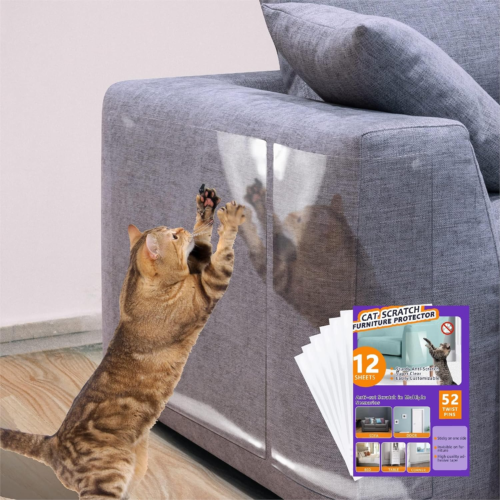 Cat Scratch Furniture Protector - 12 Pack - Afbeelding 1 van 7