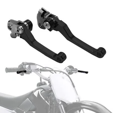 Motorcycle Brake Clutch Lever Pivot Levers Set Adjustable CNC for KX65 00-23 ...