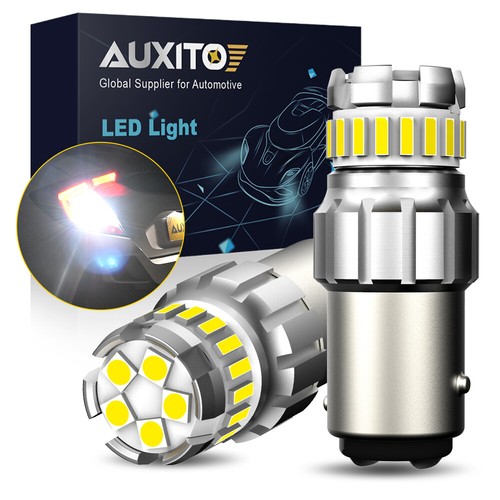 AUXITO 1157 BAY15D 7528 6500k Car LED Reverse Back Up Light Bulbs Bright 2/4/6x - Picture 18 of 23
