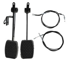 Clutch Throttle Brake Pedal Cable kit ATV Quad Go Kart Cart Buggy Trike Scooter