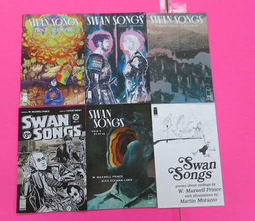 Swan Songs # 1,2,3,4,5,6 COMIC IMAGE 2023 W. Maxwell Prince