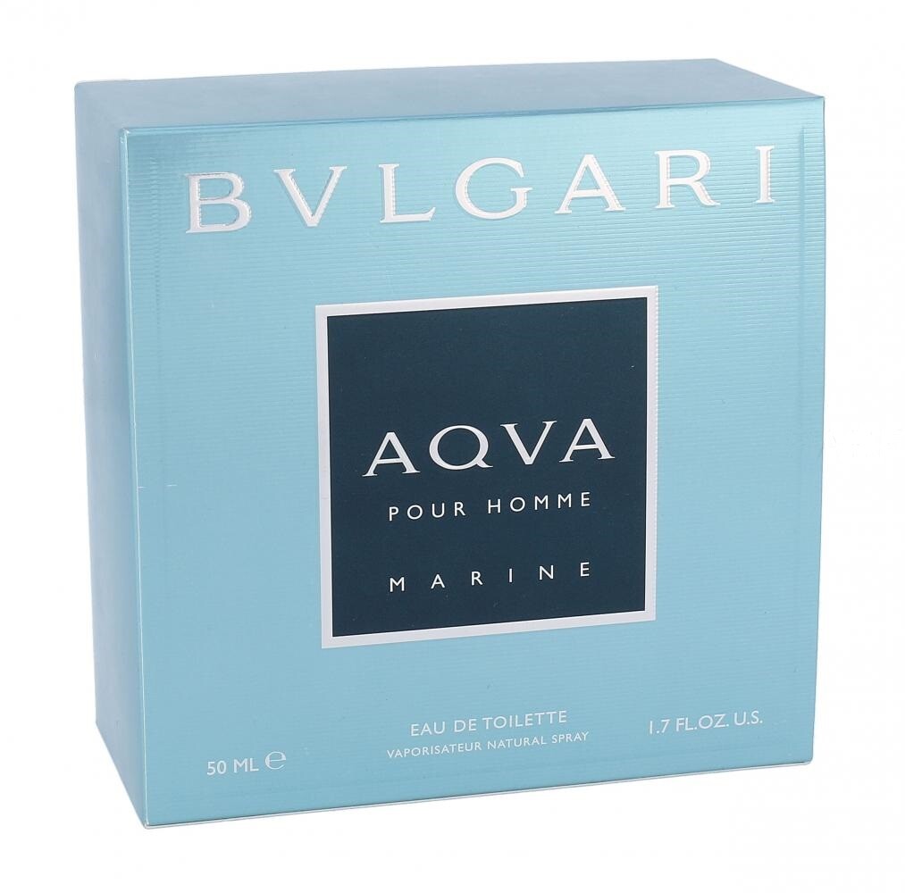 Bvlgari Aqva Pour Homme Marine 1.7 oz / 50 ml Eau de toilette | eBay