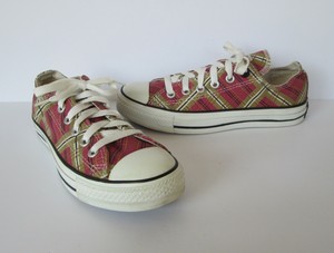 plaid converse womens
