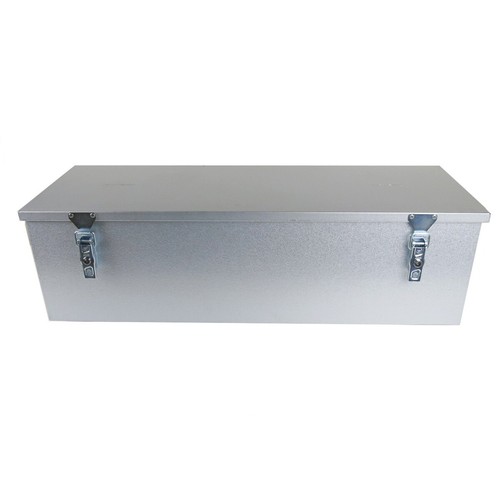 Deichselbox / Staubox aus Stahlblech 900 x 300 x 250mm inkl. Befestigungssatz - Bild 3 von 6