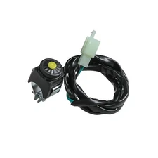 7/8 Universal Motorcycle Kill Switch Push Button Horn Starter Dirt Bike ATV