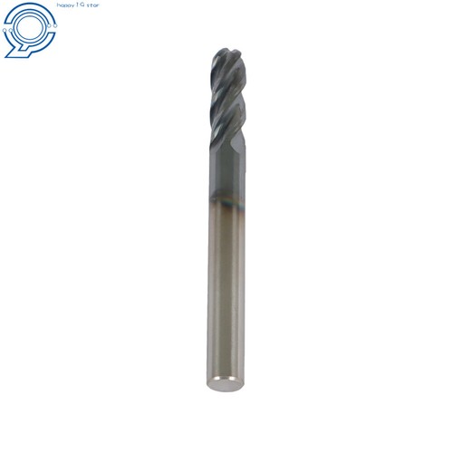 20 Pcs 4 Flute Ball Nose Carbide End Mill 3/4" Cut Length -Tialn Coated 1/4" - Picture 5 of 11