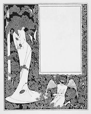 Salomé, Plate 4 : Aubrey Beardsley : 1906 : Archival Art Print