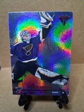 2001-02 Pacific Private Stock Titanium - Brent Johnson #116 Premiere Date /94