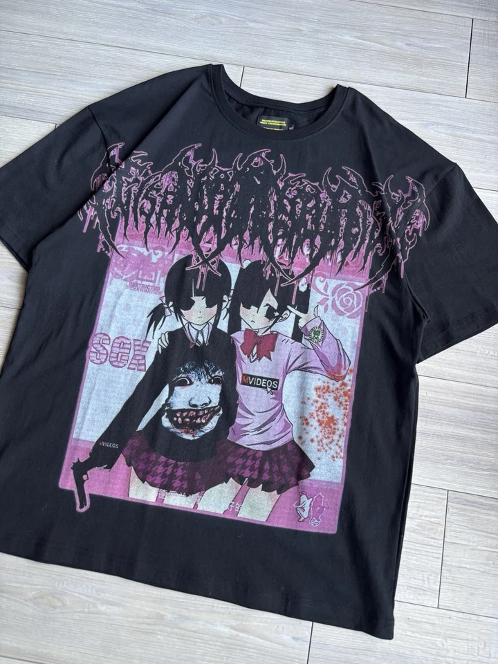 Camiseta Droland Miller V5 Colección “Paradise” Anime Niña M-Video Negra Talla XL Foto 2 de 4