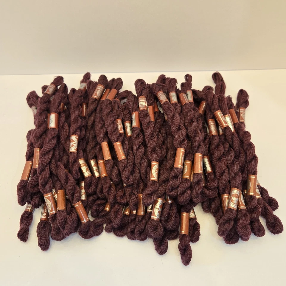 DMC Wool Embroidery Floss Broder Medicis 8136 27.3yd Lot Of 70 - Image 2 of 4