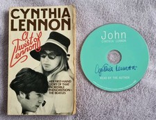 Cynthia Lennon Signed Cd and Twist pb Book John Lennon Beatles Liverpool 50s 60s