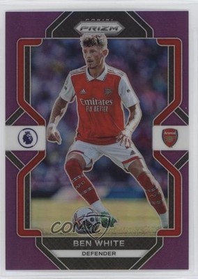 2022-23 Panini Prizm Premier League Purple Prizm 11/49 Ben White #154 0c3
