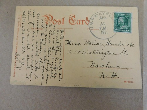 USS MAYFLOWER, 1911 ON PC, WHITE HOUSE WASHINGTON D.C.