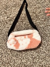 Girls Furry Crossbody Bag