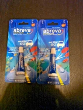 Lot of 2 Abreva Cold Sore & Blister Treatment 0.07 Oz On the Go Expire 02/2027